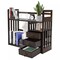 Bamboo Desktop Bookshelf Rack Bookcase Organizer Table Storage Display Shelf